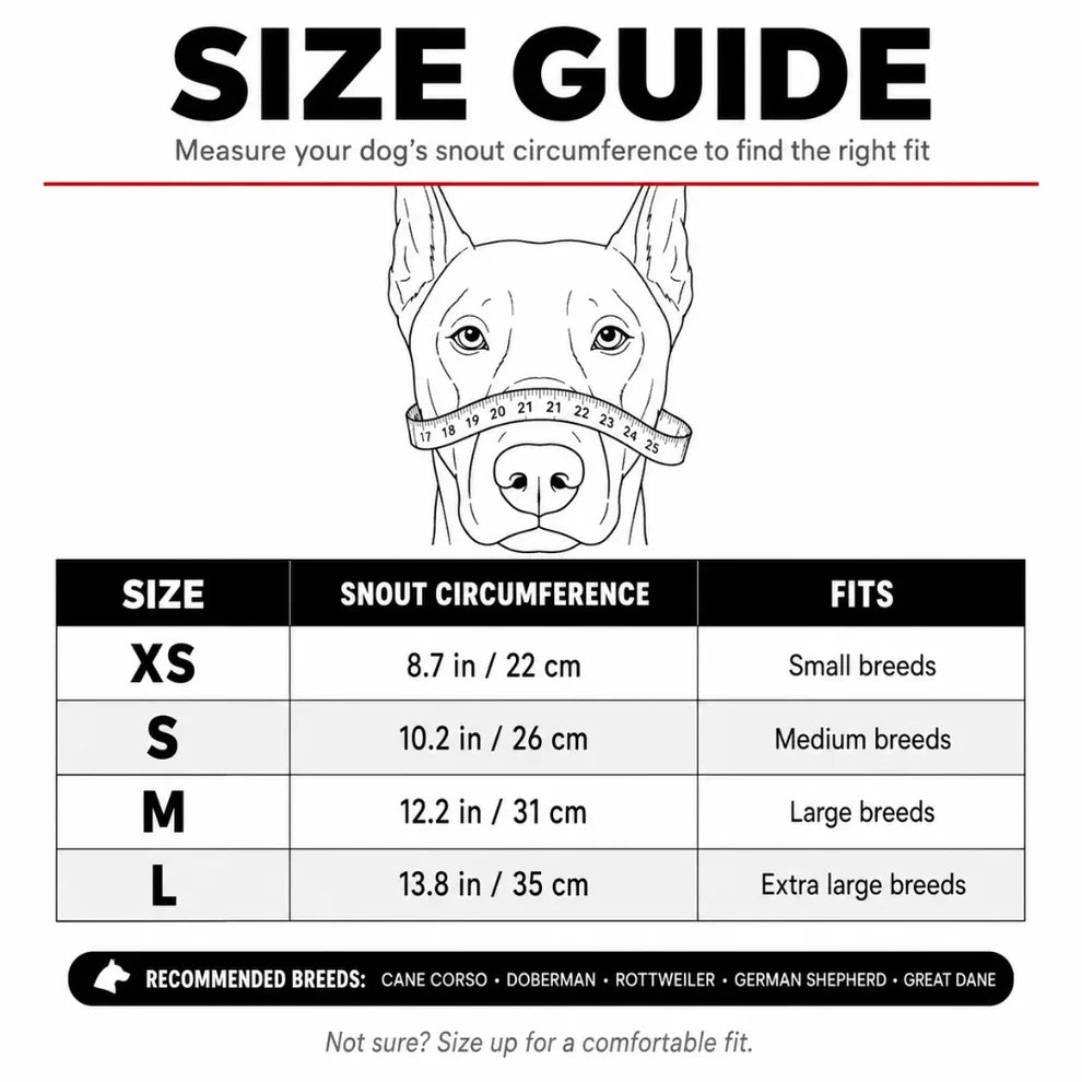 Scary Dog Muzzle