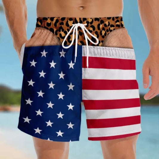 Stars and Cheeks Swim Trunks